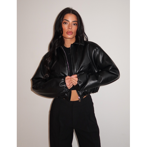 Unique The Label Semmi Bomber - Black Unique The Label Semmi Bomber - Black