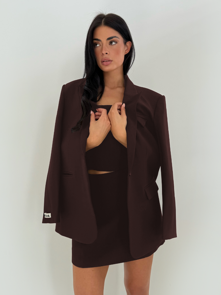Novee Blazer - Cacao