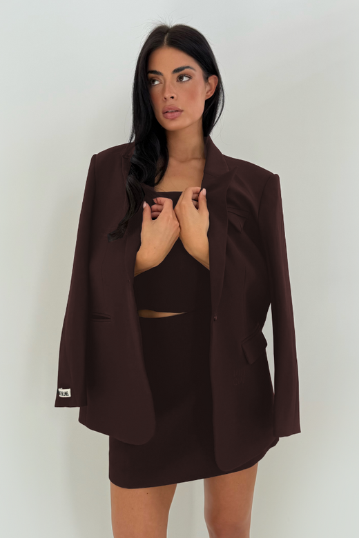 Novee Blazer - Cacao