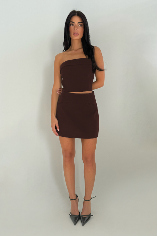 Yve Skirt - Cacao