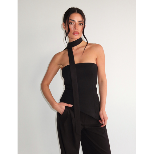 Unique The Label Liva Top - Black
