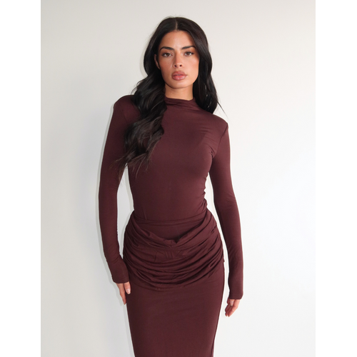 Unique The Label Isa Bodysuit - Brown