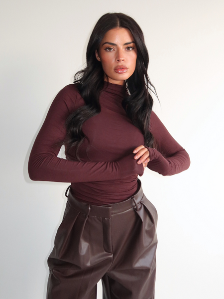 Sara Bodysuit - Brown