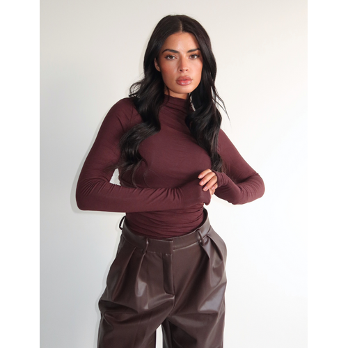 Unique The Label Sara Bodysuit - Brown