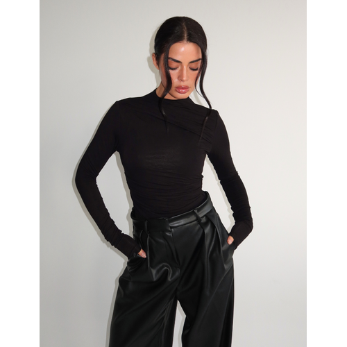 Unique The Label Sara Bodysuit - Black