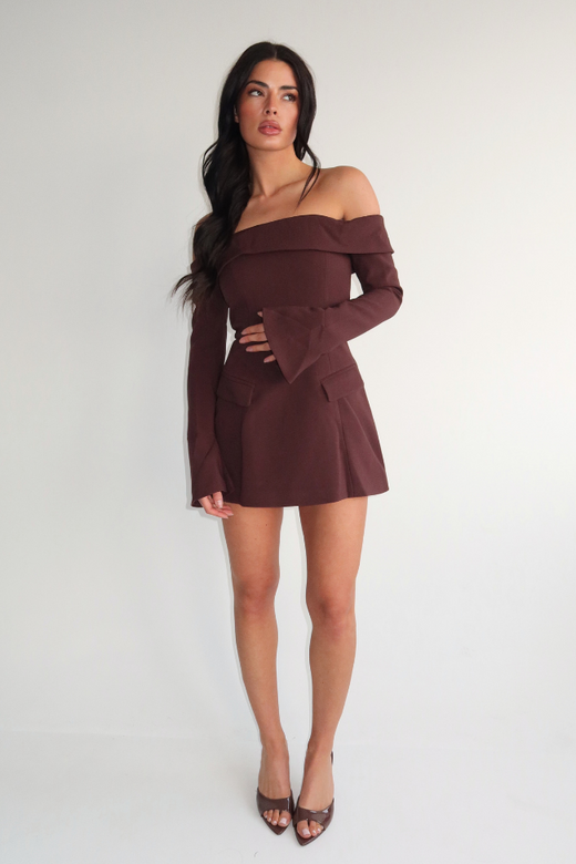 Emily Dress - Chocolate