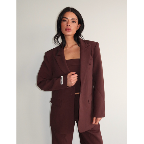 Unique The Label Novee Blazer - Cacao