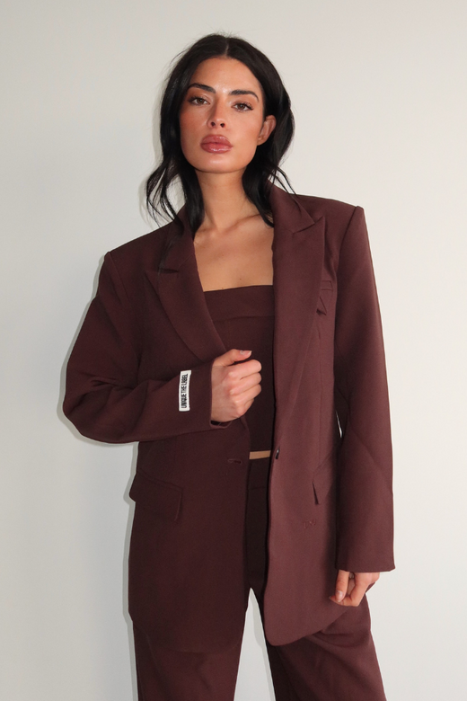 Novee Blazer - Cacao