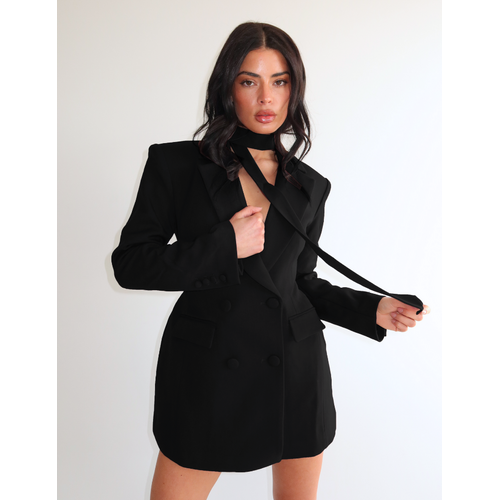 Unique The Label Scarf - Black