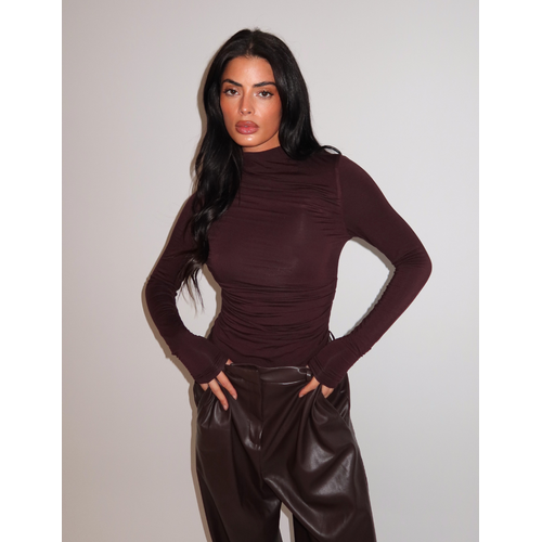 Unique The Label Sara Bodysuit - Burgundy