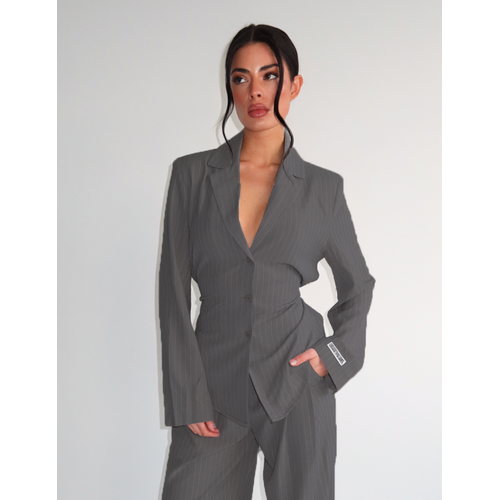 Unique The Label Rosie Blouse - PS Mid Grey