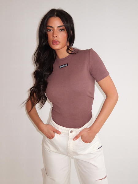 Jill Short Sleeve - Mushroom