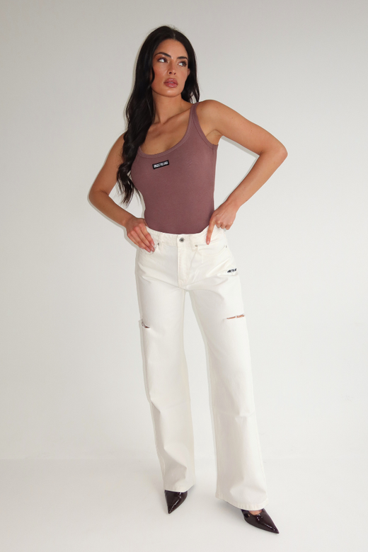 Jill Bodysuit - Mushroom