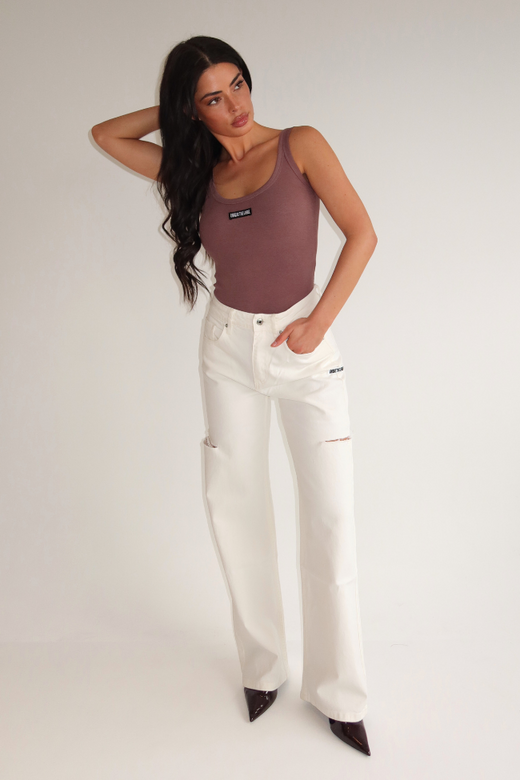 Jill Bodysuit - Mushroom