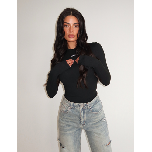 Unique The Label Jacky Long Sleeve - Black/Black