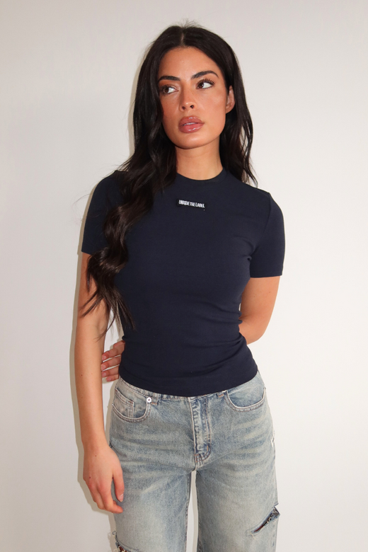 Jill Short Sleeve - Deep Dark Navy