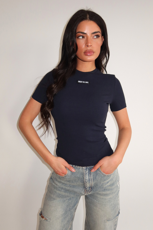 Jill Short Sleeve - Deep Dark Navy