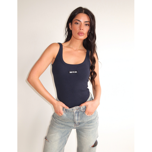Unique The Label Jill Bodysuit - Deep Dark Navy
