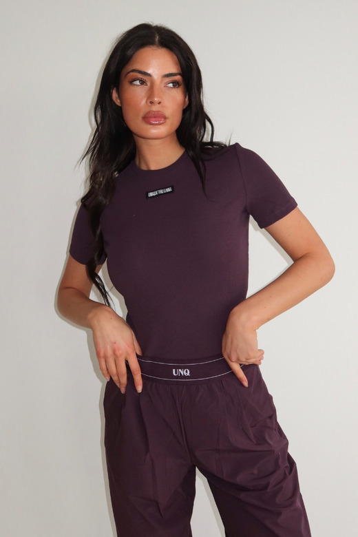 Jill Short Sleeve - Deep Berry