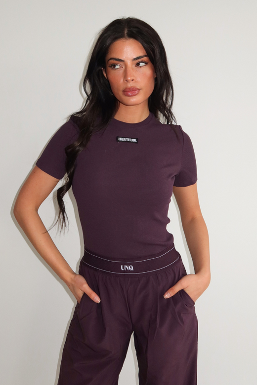 Jill Short Sleeve - Deep Berry