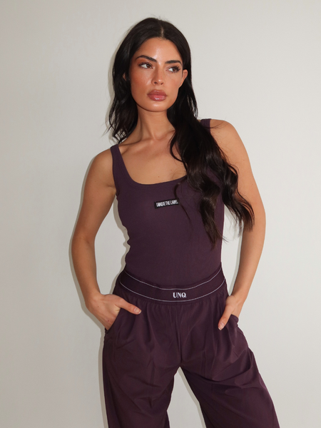 Jill Bodysuit - Deep Berry