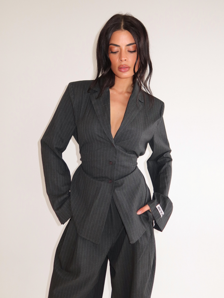 Unique The Label Rosie Blouse - PS Mid Grey Rosie Blouse - PS Mid Grey