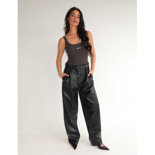 Unique The Label Ziva Leather Pantalon - Black Unique The Label Ziva Leather Pantalon - Black