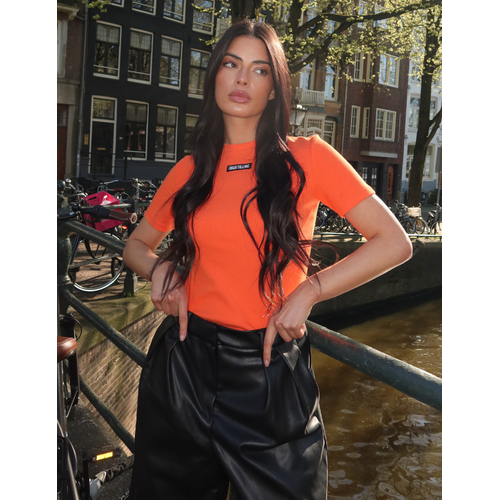 Unique The Label Jill Short Sleeve - Orange Unique The Label Jill Short Sleeve - Orange