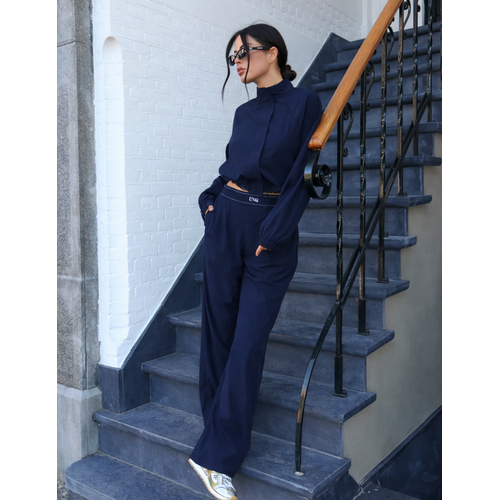 Unique The Label Gigi Pants - Deep Dark Navy