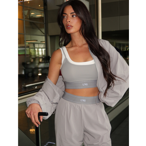 Unique The Label Gigi Top - Light Grey