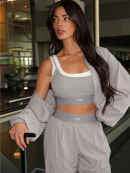Unique The Label Gigi Top - Light Grey Gigi Top - Light Grey