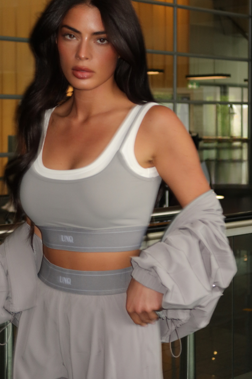 Gigi Top - Light Grey