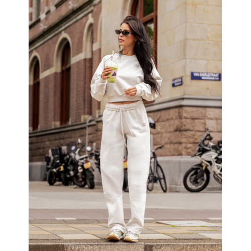 Unique The Label Peggy Jogger - Light Grey Marl