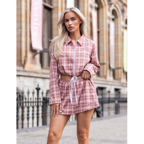 Unique The Label Leyla Skirt - Pink Check Unique The Label Leyla Skirt - Pink Check