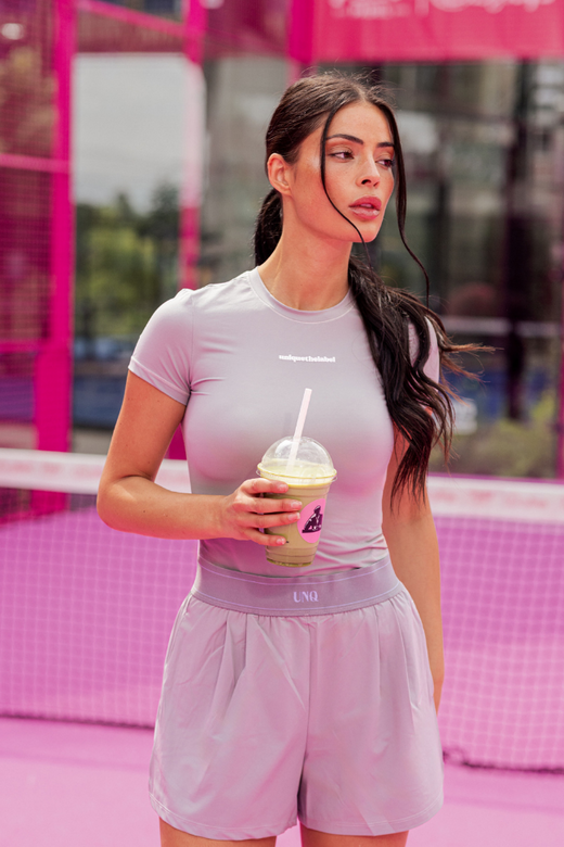 Giselle Short Sleeve - Light Grey