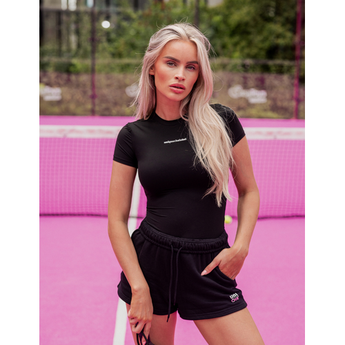 Unique The Label Giselle Short Sleeve - Black Unique The Label Giselle Short Sleeve - Black