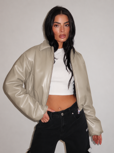 Unique The Label Semmi Bomber - Sandy Semmi Bomber - Sandy