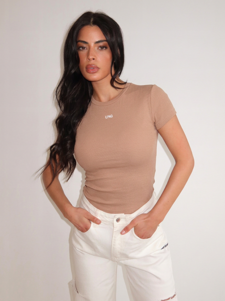Unique The Label Dana Short Sleeve - Sandy Dana Short Sleeve - Sandy