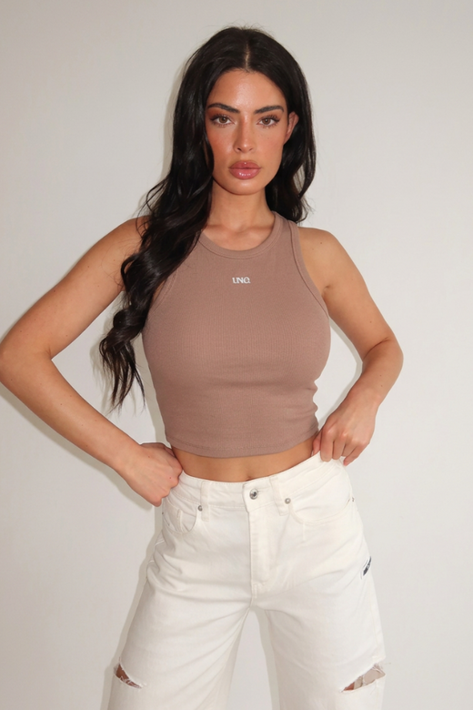 Dana Halter Top - Sandy