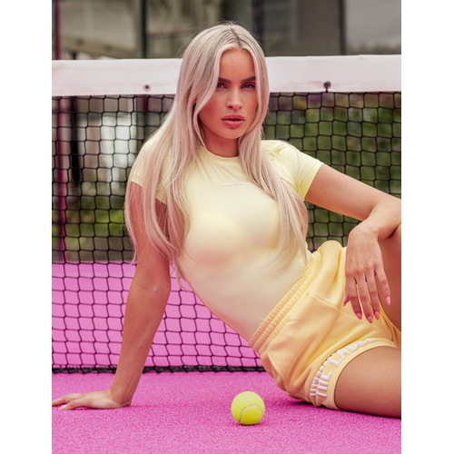 Unique The Label Giselle Short Sleeve - Yellow Unique The Label Giselle Short Sleeve - Yellow
