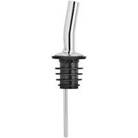 Stainless steel dosing spout with sealing cap