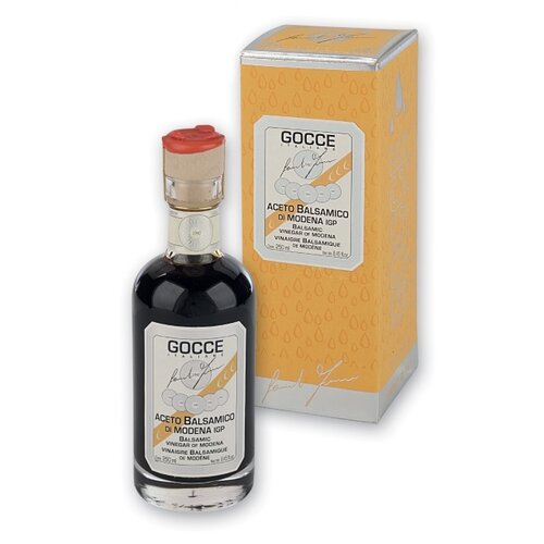 Gocce  Balsamico-Essig, mindestens 10 Jahre gereift I.G.P.