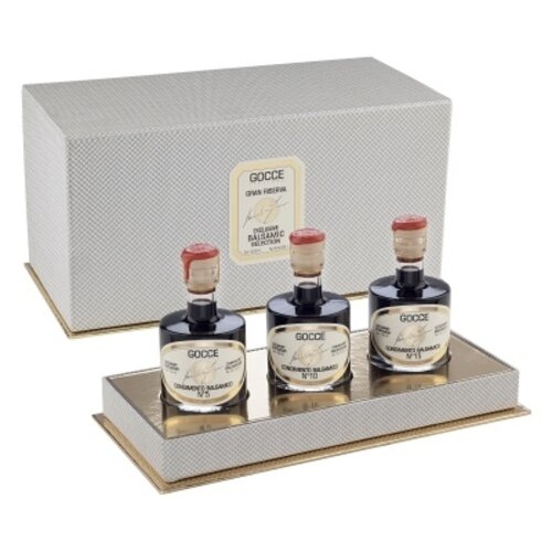 Gocce  EXCLUSIEVE COLLECTIE Balsamico geschenkdoos