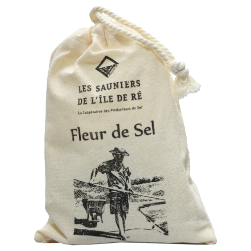 Fleur de Sel l'île de RÉ Zakje met Fleur de Sel l'île de Ré IGP Fleur de Sel l'île de RÉ Zakje met Fleur de Sel l'île de Ré IGP