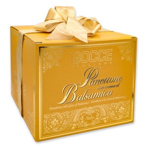 Gocce  Panettone aux crème balsamique