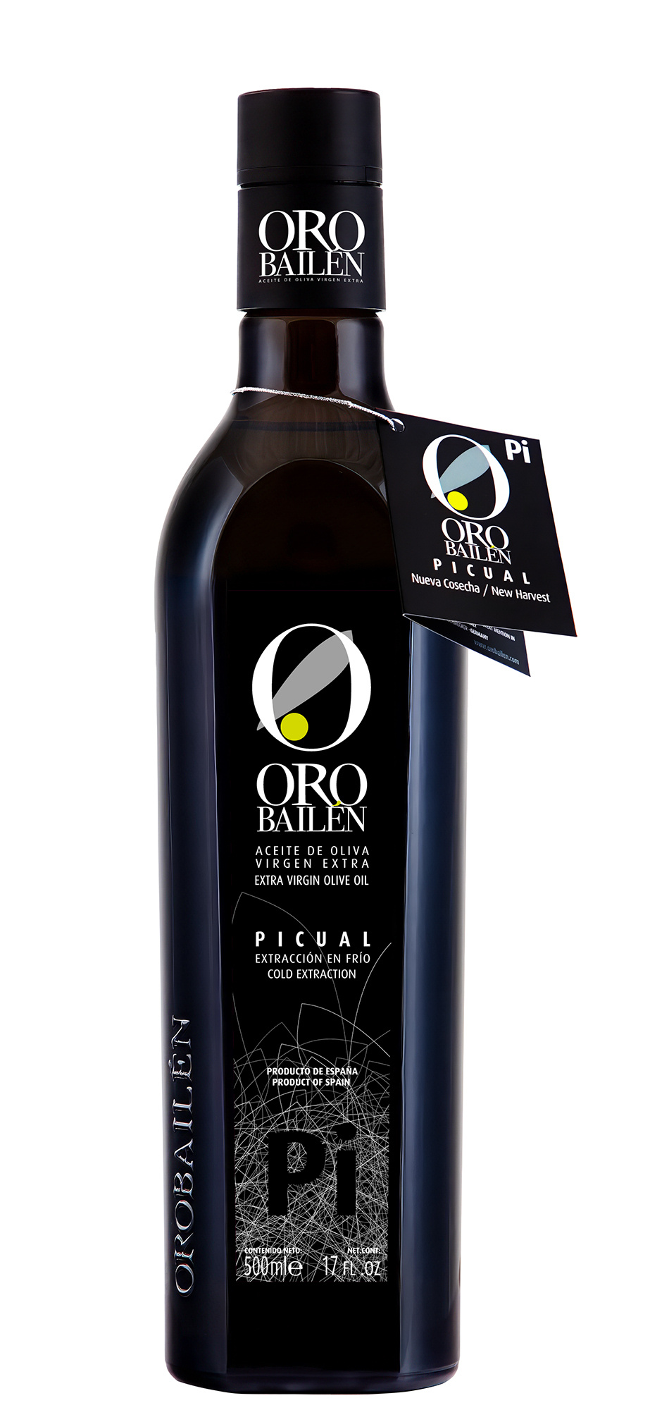 Oro Bailén Cristal Black biologische Picual olijfolie
