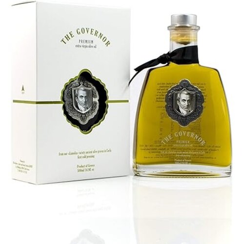 The Governor Le Governor EVOO dans un emballage spectaculaire