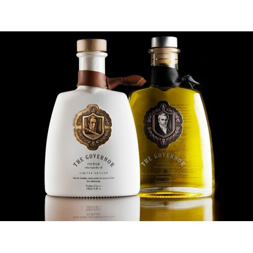The Governor Le Governor EVOO dans un emballage spectaculaire