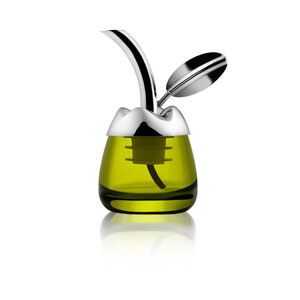 Alessi Alessi olive oil pourer with tasting glass Alessi Alessi olive oil pourer with tasting glass