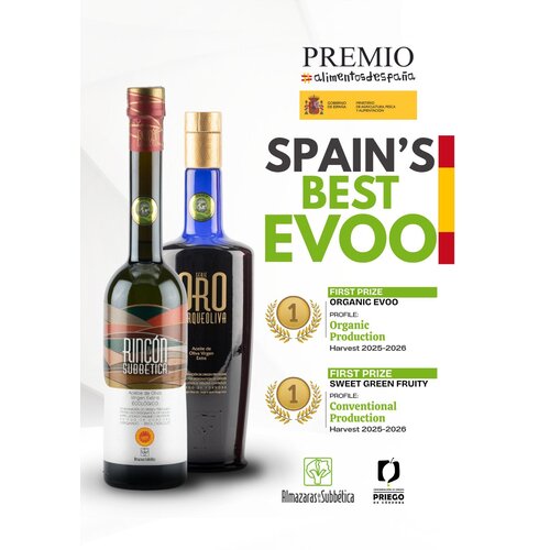 Almazaras de la Subbética  Almazaras Parqueoliva Oro 500ml Extra Virgin Olive Oil